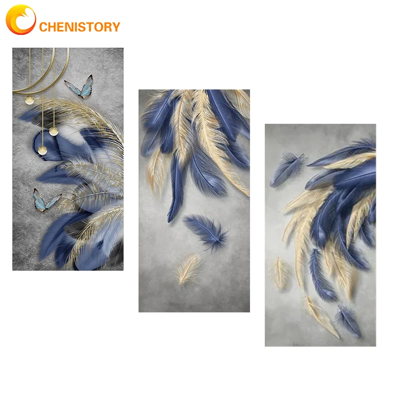 CHENISTORY 60x120cm Oil Painting By Numbers Feather Paint By Numbers On Canvas Coloring By Numbers Still Life Home Decor Picture
CHENISTORY 60x120cm Oil Painting By Numbers Feather Paint By Numbers On Canvas Coloring By Numbers Still Life Home Decor Picture