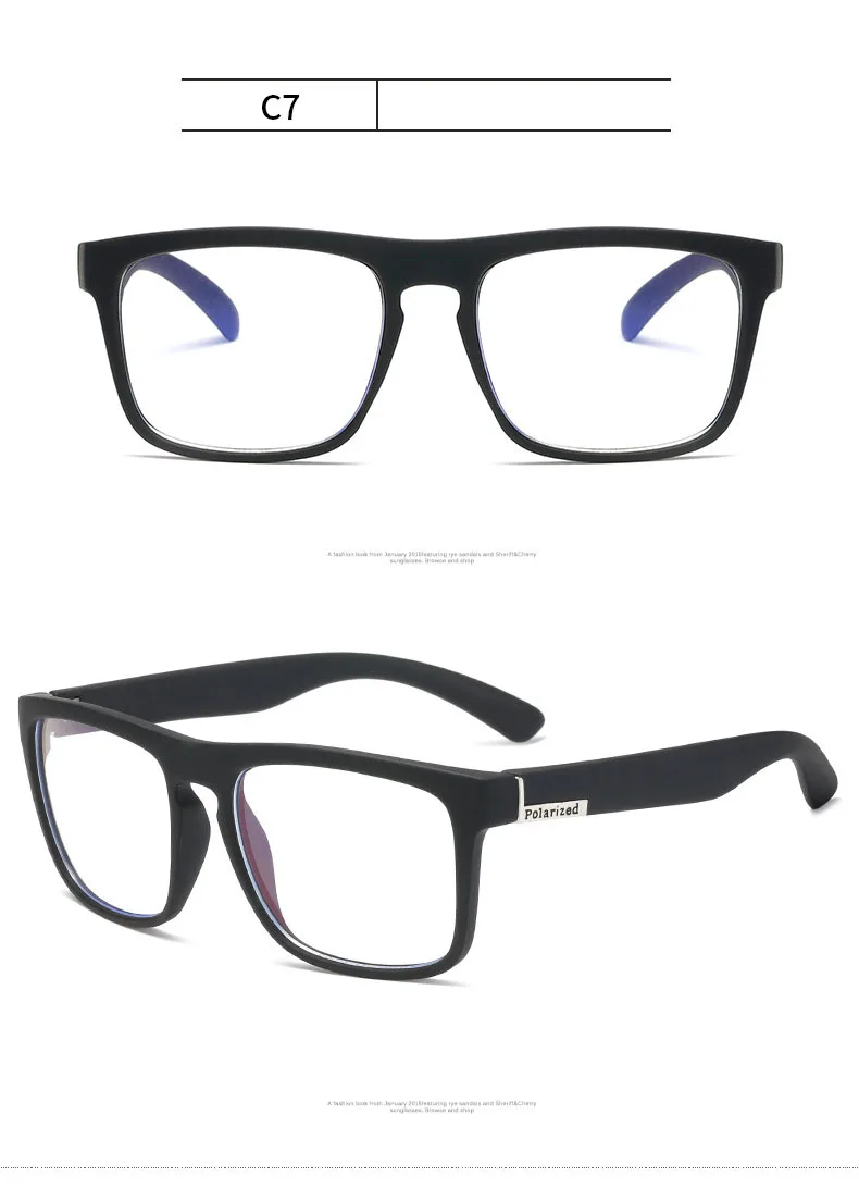 Sportowe okulary dla krótkowzroczności Męskie gogle fotochromowe Modny kwadratowy wzór 9 Sd11266e71c0c418aaa5cc909c3f1ddcb8