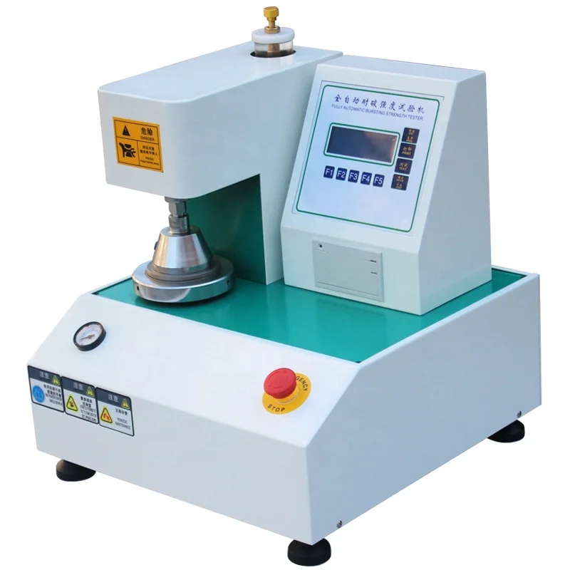 

Crushing For And Cardboard Rupture Testing Machine Paper Burst Strength Tester with CE certificate