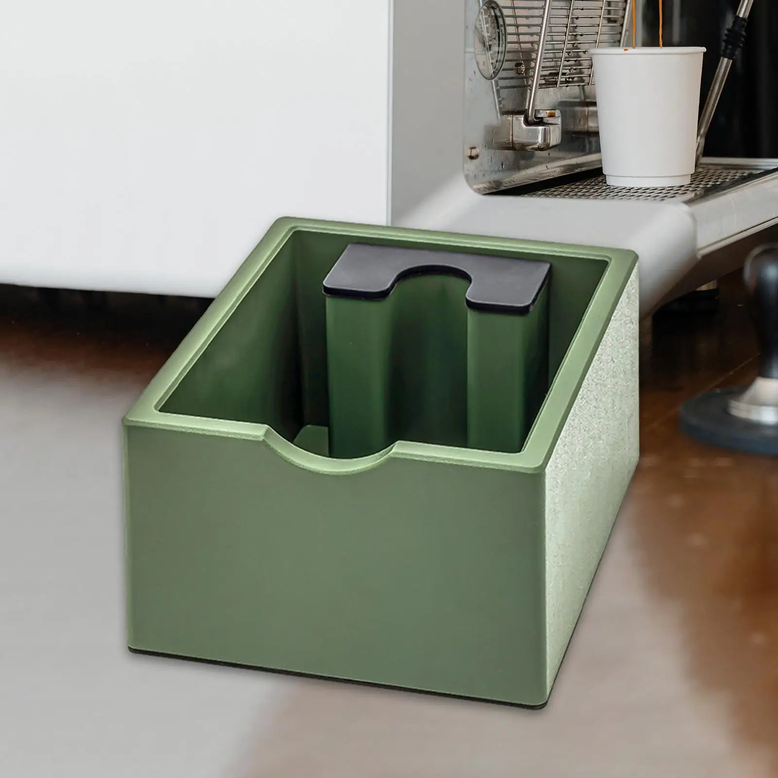 Grind Knock Absorbent Durable Knock Container Large Capacity Home Coffee Knock Box
Grind Knock Absorbent Durable Knock Container Large Capacity Home Coffee Knock Box