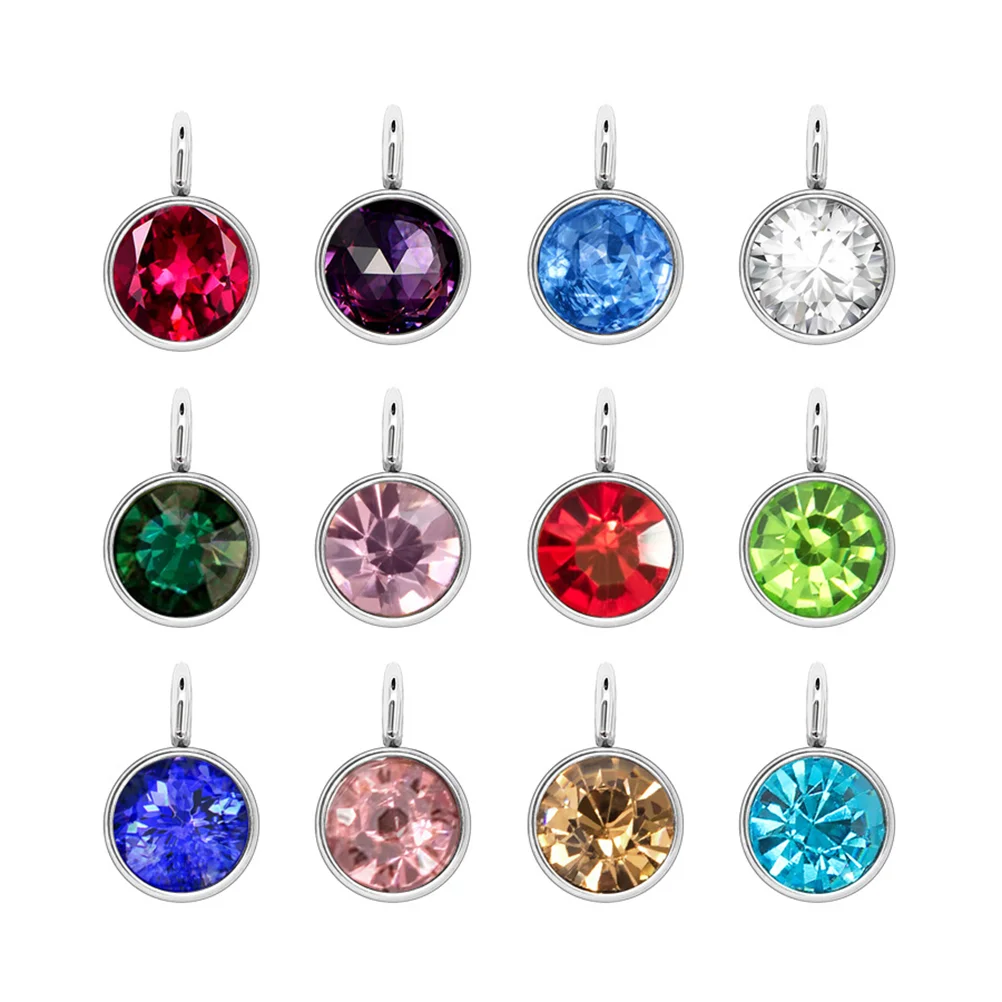 24 Pcs DIY Jewelry Making Material Gemstone Ring Birthstone Hanging Pendant Accessories
24 Pcs DIY Jewelry Making Material Gemstone Ring Birthstone Hanging Pendant Accessories