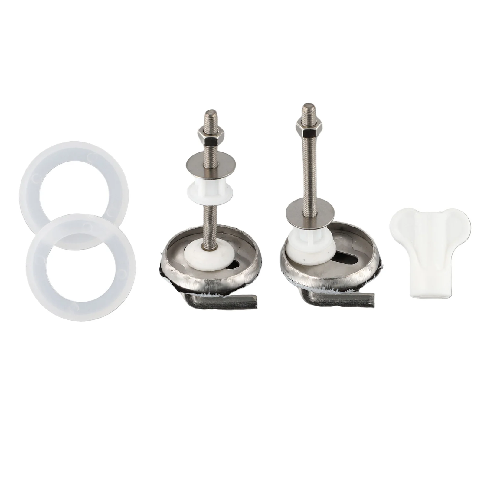 For Most Toilet Hinges Toilet Cover Replacement Replacement Hinges Stainless Steel Universal 1 Pair Accessories
For Most Toilet Hinges Toilet Cover Replacement Replacement Hinges Stainless Steel Universal 1 Pair Accessories