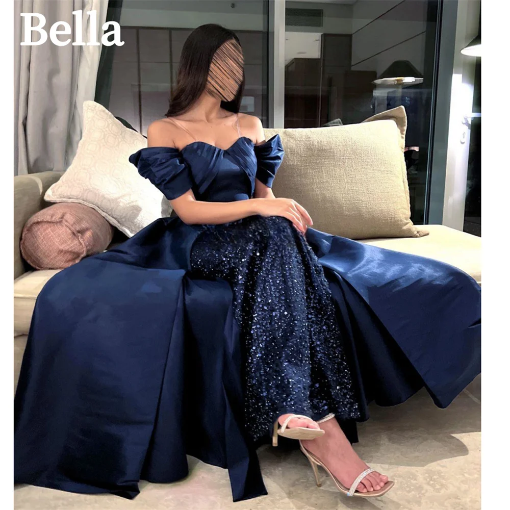 Женское Атласное Платье Bella Philosophy, синее ТРАПЕЦИЕВИДНОЕ ПЛАТЬЕ с открытыми плечами, блестящее вечернее платье до пола без рукавов, 2024
Женское Атласное Платье Bella Philosophy, синее ТРАПЕЦИЕВИДНОЕ ПЛАТЬЕ с открытыми плечами, блестящее вечернее платье до пола без рукавов, 2024