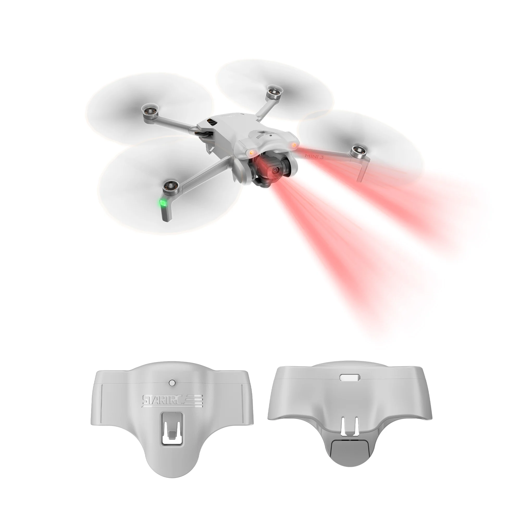 Mini 3 Drone Head Eye Light Head Flashing Light Warning Light for DJI Mini 3 Accessories Headlight
Mini 3 Drone Head Eye Light Head Flashing Light Warning Light for DJI Mini 3 Accessories Headlight