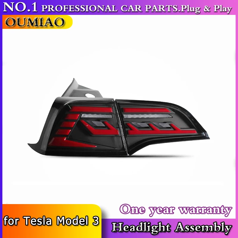 2019 2021 For Tesla Model 3 rear tail lamp assembly modified LED light guide running lamp model y streamer steering magic star
2019 2021 For Tesla Model 3 rear tail lamp assembly modified LED light guide running lamp model y streamer steering magic star