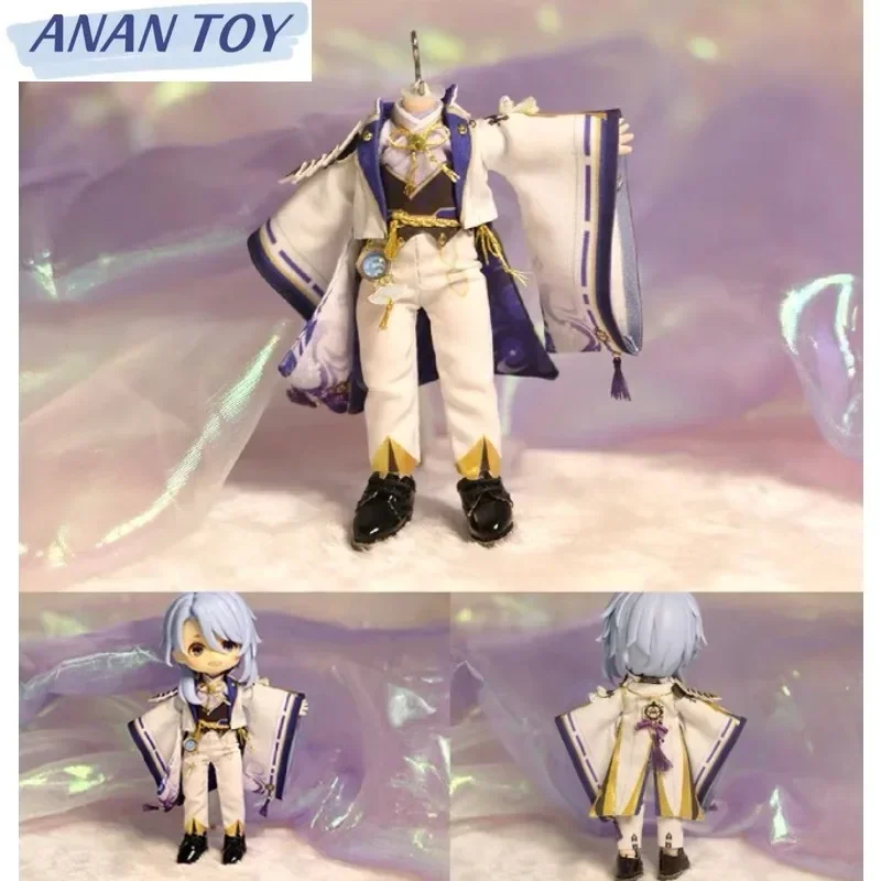 

Genshin Impact Kamisato Ayato Ob11 ob22 ob24 Clothes 1/12 Bjd Gsc Anime Game Cosplay Toys Accessories Free Shipping Items