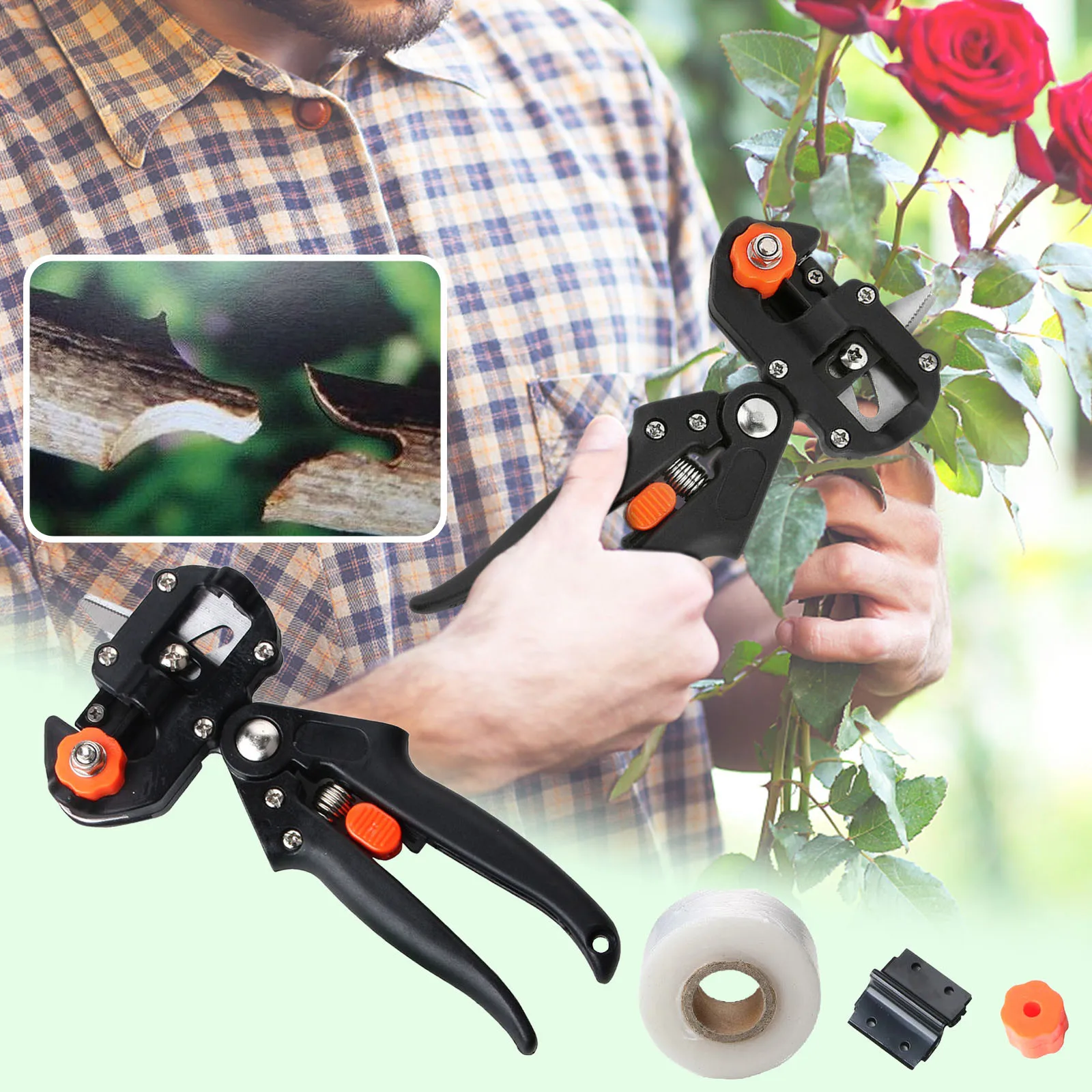 

Grafting Pruner Garden Grafting Tool Professional Branch Cutter Secateur Pruning Plant Shears Boxes Fruit Tree Grafting Scissor