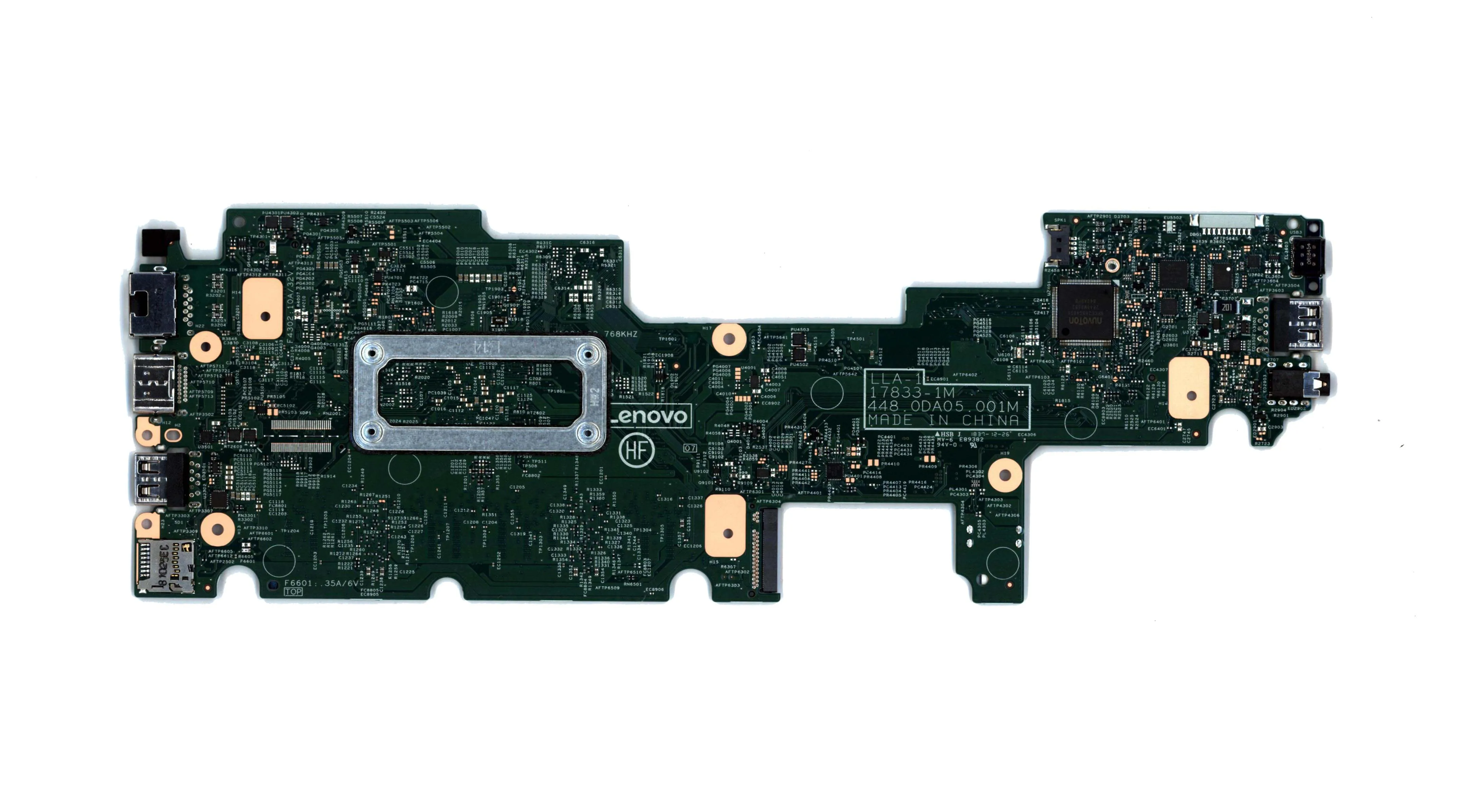 

02DC247 For ThinkPad Yoga 11e 5th Gen Motherboard LLA-1 17833-1M N5000 8G