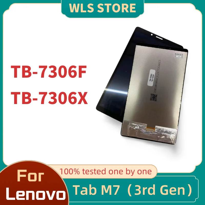 

Original LCD Display For Lenovo Tab M7 3rd Gen TB-7306 TB-7306F TB-7306X LCD Display Touch Screen Digitizer Assembly With Tools