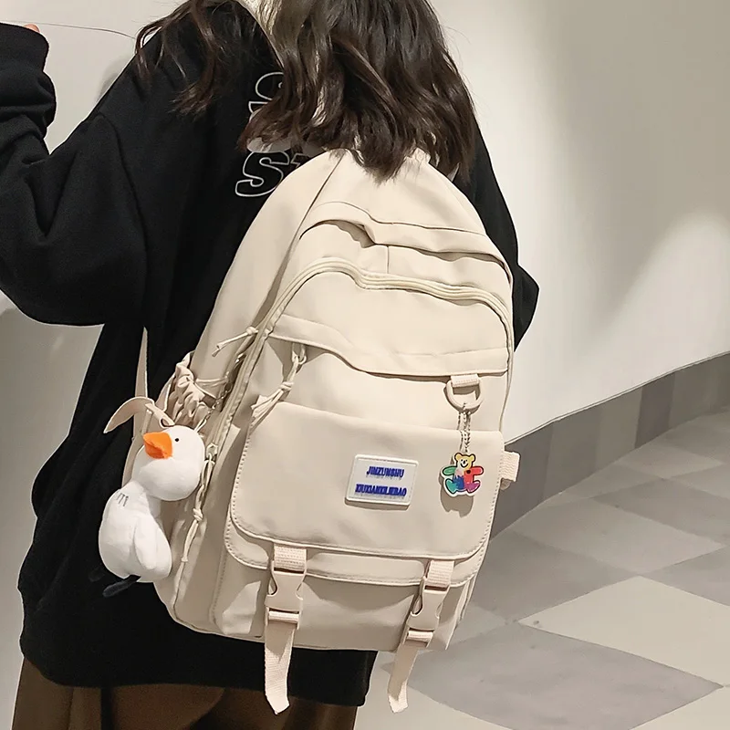 2022 Patchwork Contrast Women's Backpack Nylon Fabric Anti-Theft Travel Backpack Stylish School Bag backpack For Young Girls New
2022 Patchwork Contrast Women's Backpack Nylon Fabric Anti-Theft Travel Backpack Stylish School Bag backpack For Young Girls New