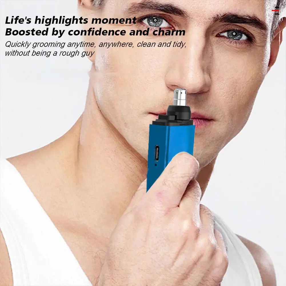 Portable Nose Hair Trimmer Usb Rechargeable High Quality Electric Portable Mini Nose Trimmer Men Painless Hair Nose Hair V4p5
Portable Nose Hair Trimmer Usb Rechargeable High Quality Electric Portable Mini Nose Trimmer Men Painless Hair Nose Hair V4p5