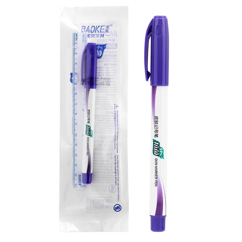 1 Set Surgical Skin Marker for Eyebrow Skin Marker Pen Tattoo Skin Marker Measure Measuring Ruler Set
1 Set Surgical Skin Marker for Eyebrow Skin Marker Pen Tattoo Skin Marker Measure Measuring Ruler Set