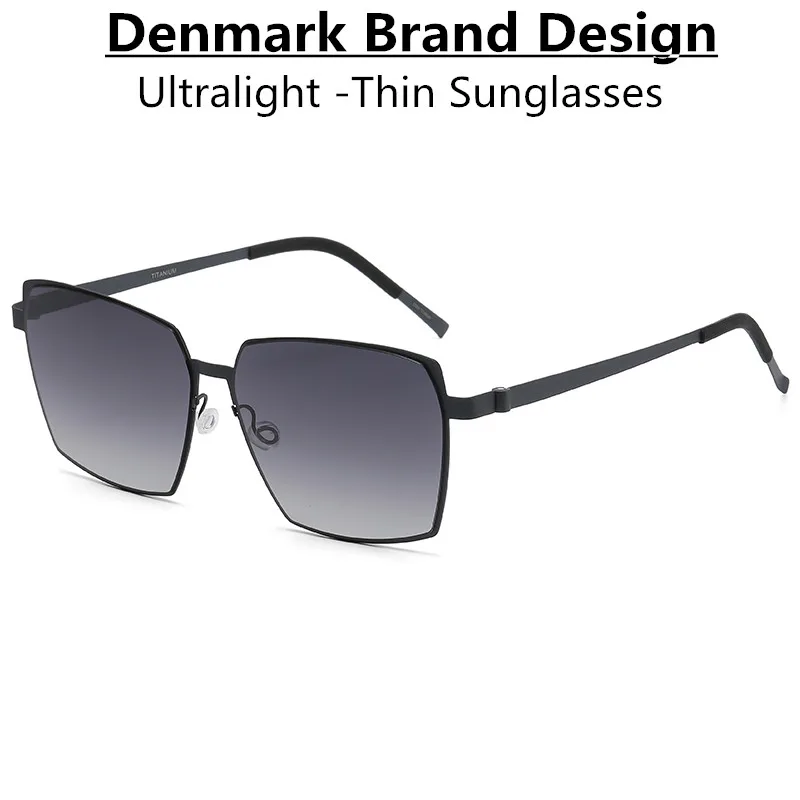 Denmark Design Men Women Titanium Screwless Sunglasses Square Ultralight Prescription Eyewear Gradient Color Sun Glasses GAFAS
Denmark Design Men Women Titanium Screwless Sunglasses Square Ultralight Prescription Eyewear Gradient Color Sun Glasses GAFAS