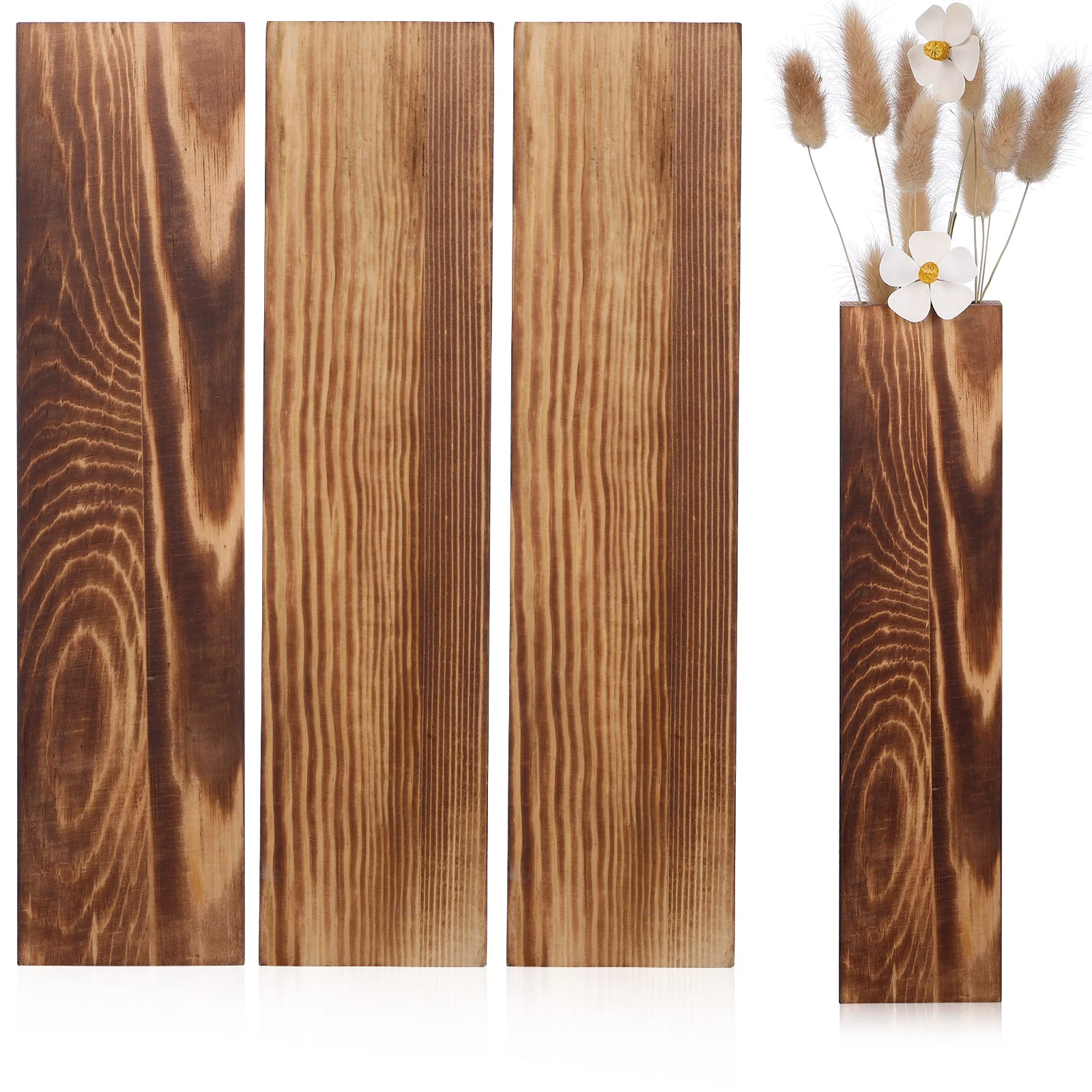 3pcs Wall Planters Flower Wall Vases Wooden Wall Hanging Planters Dried Flower Box Vase
3pcs Wall Planters Flower Wall Vases Wooden Wall Hanging Planters Dried Flower Box Vase