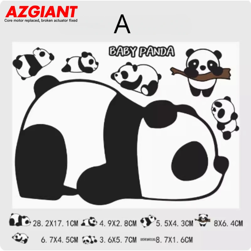 Декоративная Персонализированная наклейка AZGIANT для автомобиля, водонепроницаемая мультяшная Милая панда с защитой от царапин, креативная наклейка для кузова автомобиля, 2 шт.
Декоративная Персонализированная наклейка AZGIANT для автомобиля, водонепроницаемая мультяшная Милая панда с защитой от царапин, креативная наклейка для кузова автомобиля, 2 шт.