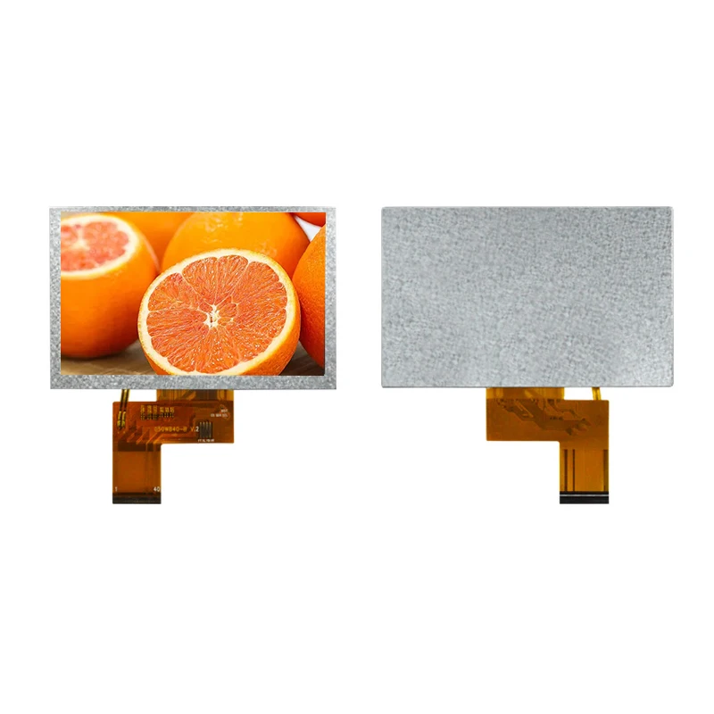 5.0 inch TFT LCD Screen IPS Full-View HD Touch Display 800*480 Drive ST7262 Plug-In Type 40Pin
5.0 inch TFT LCD Screen IPS Full-View HD Touch Display 800*480 Drive ST7262 Plug-In Type 40Pin