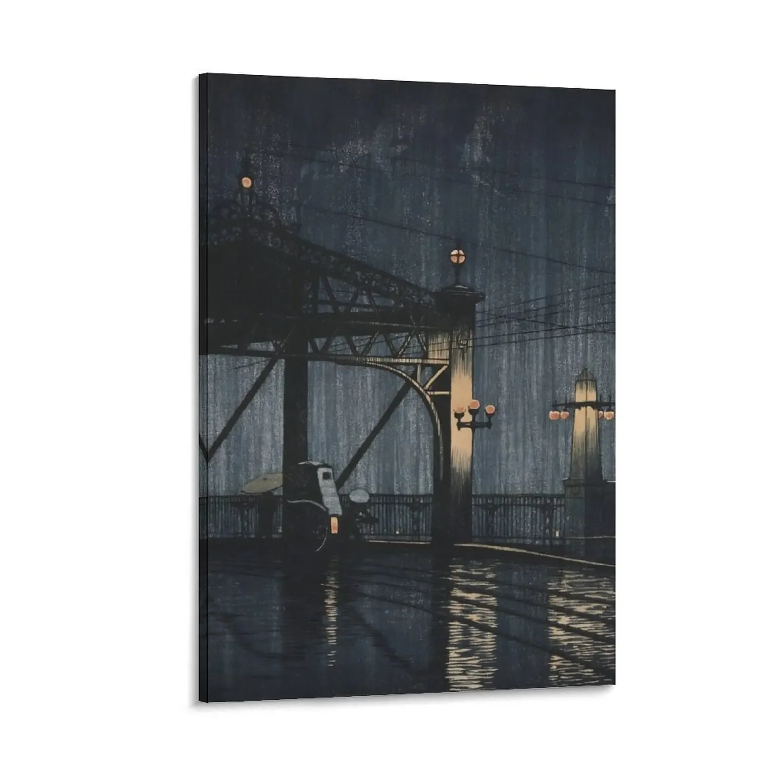 Night Rain on Shinohashi Bridge Canvas Painting decorative pictures for the room pictures for wall accessories for home decor
Night Rain on Shinohashi Bridge Canvas Painting decorative pictures for the room pictures for wall accessories for home decor