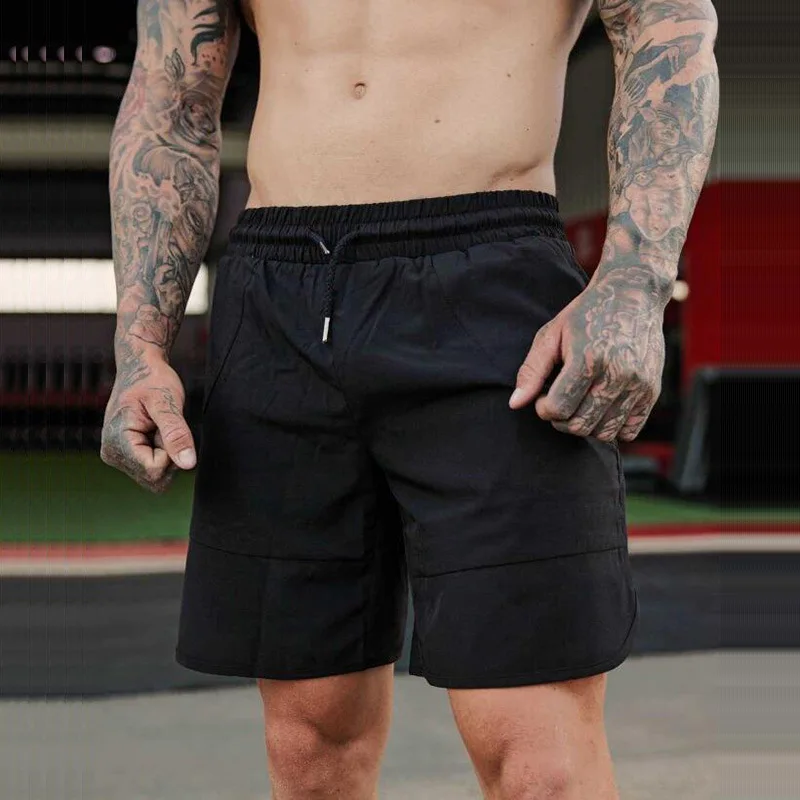 New Summer Fitness Men's Shorts Solid Color Casual Sports Trousers Running Beach Training Quick Drying Pants Panel Pocket Bottom
New Summer Fitness Men's Shorts Solid Color Casual Sports Trousers Running Beach Training Quick Drying Pants Panel Pocket Bottom