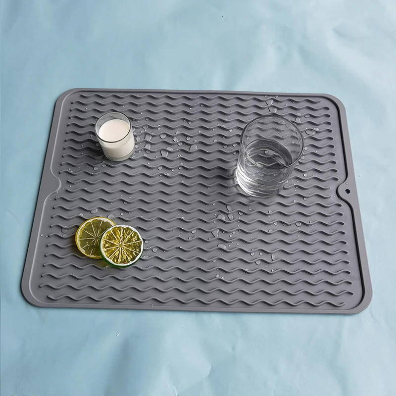 Silicone Drying Mat Drain Pad Pots Dish Drain Mat for Kitchen Tableware Non-slip Drain Mats Anti-scald Coaster Kitchen Utensils
Silicone Drying Mat Drain Pad Pots Dish Drain Mat for Kitchen Tableware Non-slip Drain Mats Anti-scald Coaster Kitchen Utensils