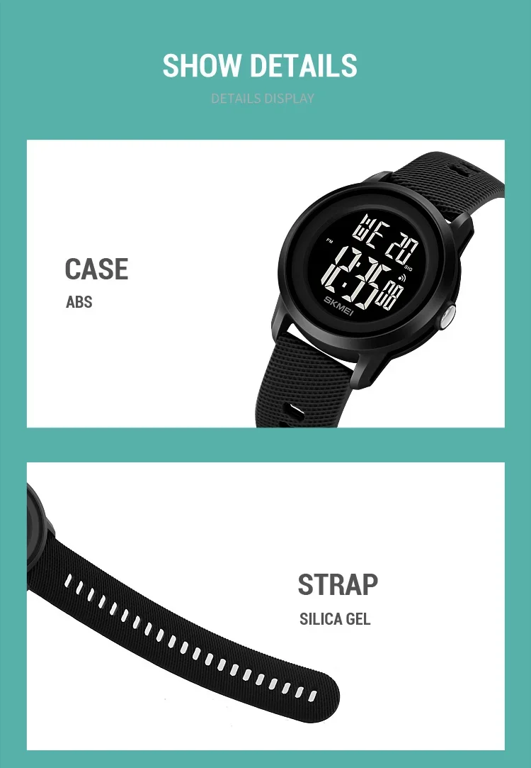 SKMEI 2218 Stopwatch Wristwatch Clock reloj hombre Cool Digital Countdown Sport Watches For Men Women Student 5Bar Waterproof SKMEI 2218 Stopwatch Wristwatch Clock reloj hombre Cool Digital Countdown Sport Watches For Men Women Student 5Bar Waterproof