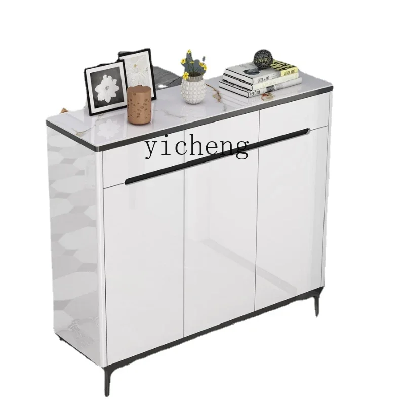 

XL Shoe Cabinet Door Corridor outside Entrance Cabinet Integrated Partition Entry Door Paint Locker