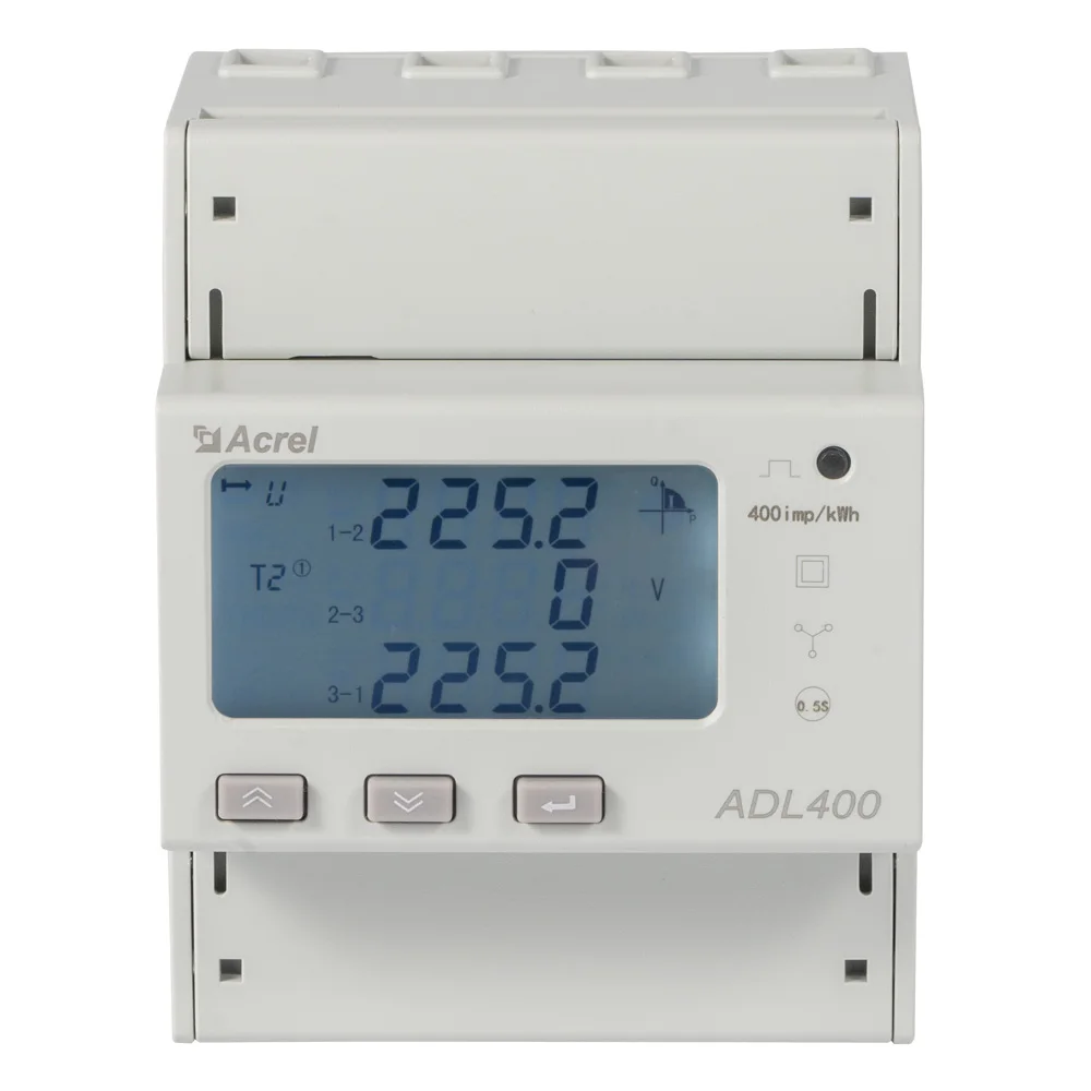 

Acrel ADL400 3 Phase 400V CT 5A 1A Input Digital Kwh Meter For EV Charger Power Consumption Monitor