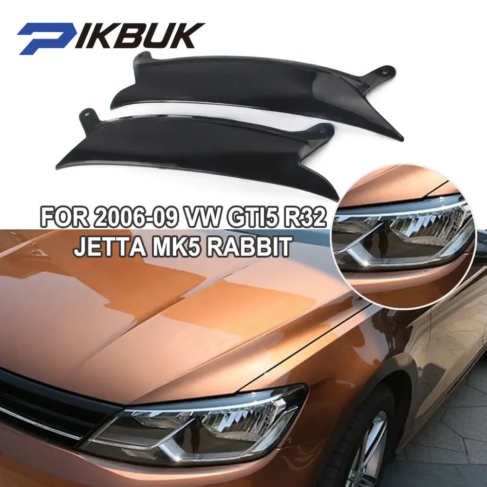 Front Light HEADLIGHT LAMP COVER EYELIDS TRIM EYEBROWS angel eyes projector for VOLKSWAGEN vw golf5 06-09 JETTA R32 MK5
Front Light HEADLIGHT LAMP COVER EYELIDS TRIM EYEBROWS angel eyes projector for VOLKSWAGEN vw golf5 06-09 JETTA R32 MK5