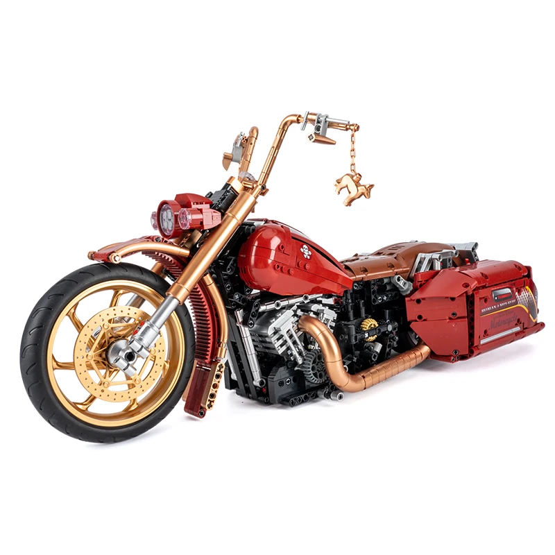 

Конструктор 1:5 в стиле ретро, Римский мотоцикл, мозаика, Игрушечная модель, подвижный дисплей, модный подарок