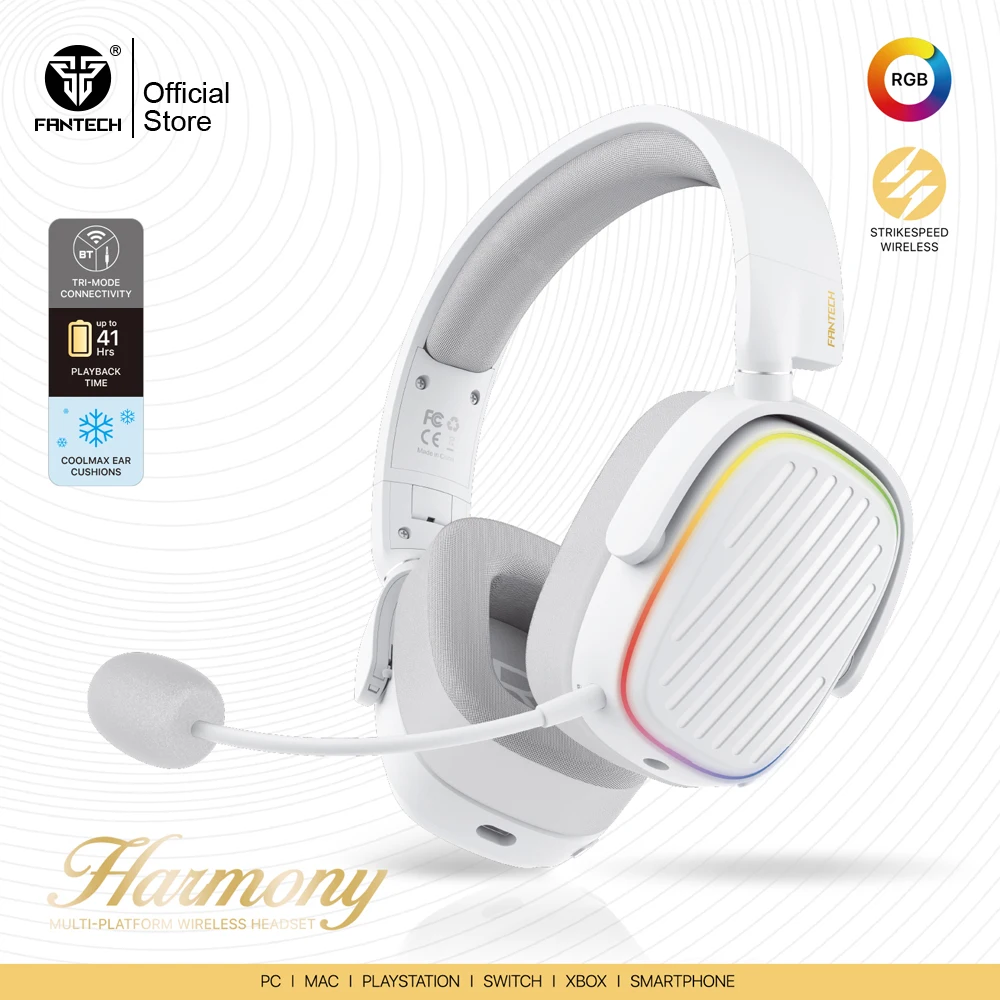 Беспроводные наушники FANTECH harmony WHG02, проводные наушники с разъемом 5,3 и 50 мм, с шумоподавлением
Беспроводные наушники FANTECH harmony WHG02, проводные наушники с разъемом 5,3 и 50 мм, с шумоподавлением