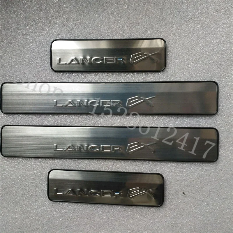 For Mitsubishi Lancer EX 2010-2016 stainless steel protector Door Sill Scuff Plate Threshold Welcome Pedal Car Accessories
For Mitsubishi Lancer EX 2010-2016 stainless steel protector Door Sill Scuff Plate Threshold Welcome Pedal Car Accessories