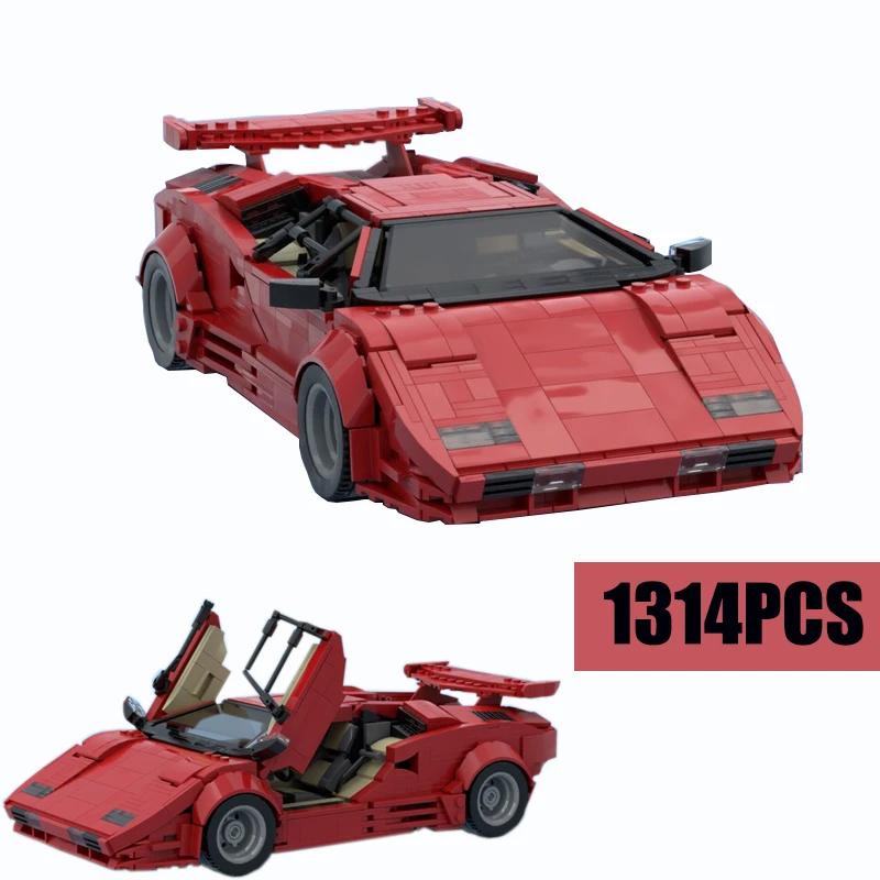 New MOC57779 black and white red and yellow LP5000 car model assembled building blocks boys and girls Christmas birthday gift
New MOC57779 black and white red and yellow LP5000 car model assembled building blocks boys and girls Christmas birthday gift
