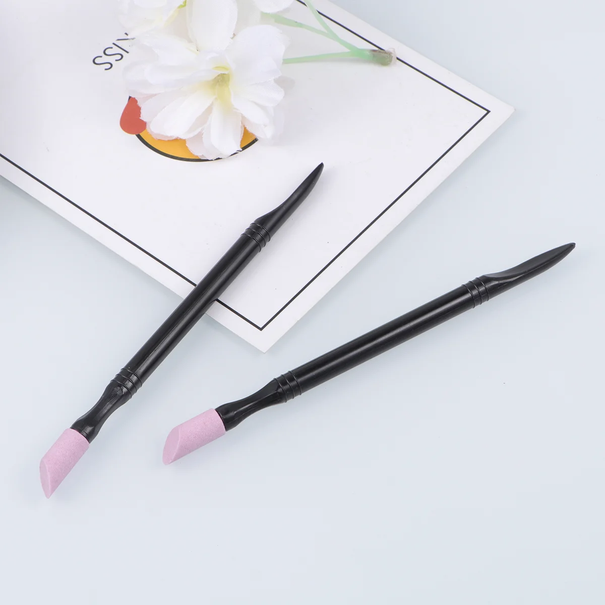 2 Pcs Nail Polish Tool Manicure Tools Polished Rod Putter Stick Remover Cuticle Pushers
2 Pcs Nail Polish Tool Manicure Tools Polished Rod Putter Stick Remover Cuticle Pushers