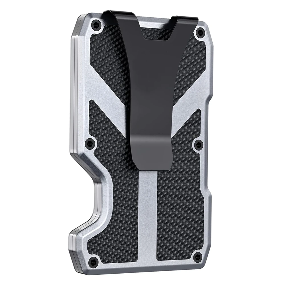 Minimalist Wallet for Men RFID Blocking Aluminum Wallet Carbon Fiber Card Case Metal Wallet Minimalist Front Pocket Card Holder
Minimalist Wallet for Men RFID Blocking Aluminum Wallet Carbon Fiber Card Case Metal Wallet Minimalist Front Pocket Card Holder