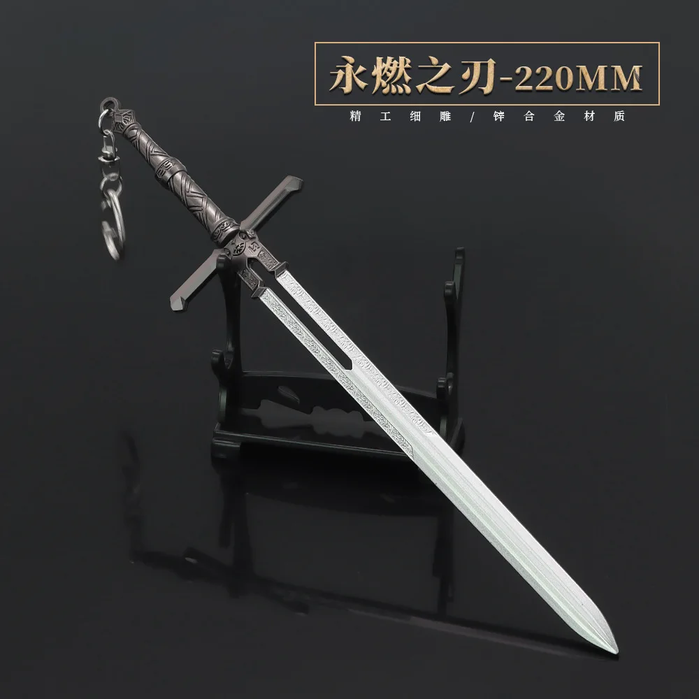 22cm Bloodbound Blade Baldur's Gate 3 Game Metal Weapon Model Home Accessories Crafts Keychain Collection Toy Boy Gifts
22cm Bloodbound Blade Baldur's Gate 3 Game Metal Weapon Model Home Accessories Crafts Keychain Collection Toy Boy Gifts