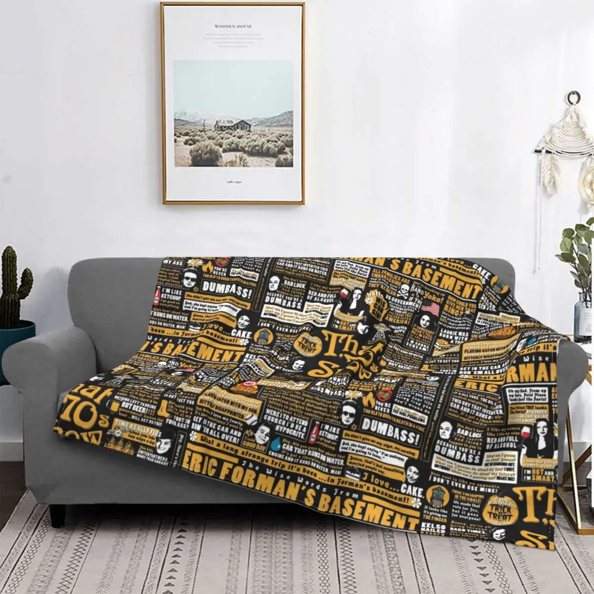 Wise Words Blanket Coral Fleece Plush All Season That 70s Show Breathable Soft Throw Blanket for Bed Outdoor Plush Thin Quilt
Wise Words Blanket Coral Fleece Plush All Season That 70s Show Breathable Soft Throw Blanket for Bed Outdoor Plush Thin Quilt