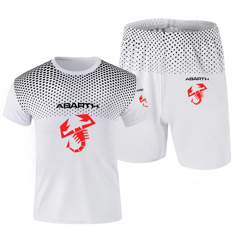 2022 Summer New 3D Print Casual tracksuit Men's Suit abarth logo print Short Sleeve T-Shirt + Sports Shorts 2 Piece Set
2022 Summer New 3D Print Casual tracksuit Men's Suit abarth logo print Short Sleeve T-Shirt + Sports Shorts 2 Piece Set