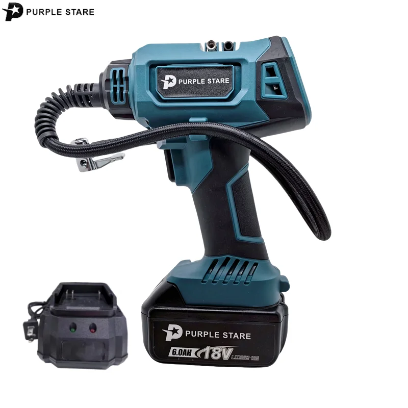Cordless Inflatable Pump With LED Digital Display Portable Car Electric Air Pump Pneumatic Tool For Makita 18V Battery
Cordless Inflatable Pump With LED Digital Display Portable Car Electric Air Pump Pneumatic Tool For Makita 18V Battery