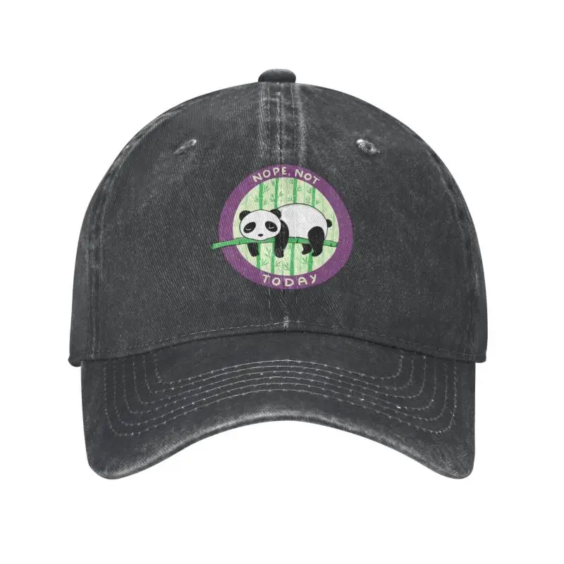 Custom Cotton Panda Not Today Baseball Cap Women Men Adjustable Kawaii Animal Dad Hat Sports
Custom Cotton Panda Not Today Baseball Cap Women Men Adjustable Kawaii Animal Dad Hat Sports