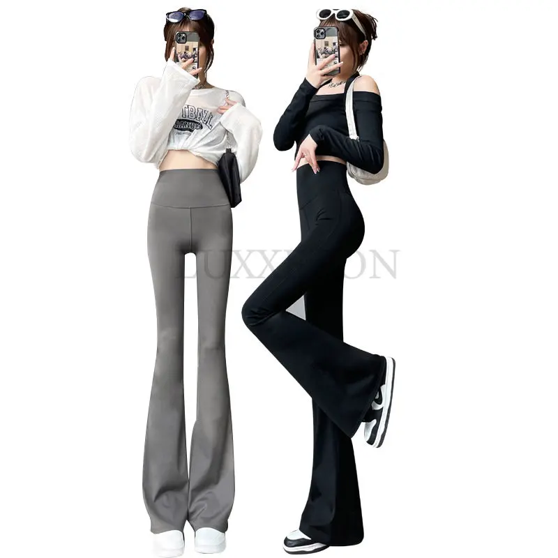 Black Flare Pants Women Casual All-match Full Length High Waist Basic Minimalist Vintage Trousers Pantalones De Mujer Summer Fit
Black Flare Pants Women Casual All-match Full Length High Waist Basic Minimalist Vintage Trousers Pantalones De Mujer Summer Fit