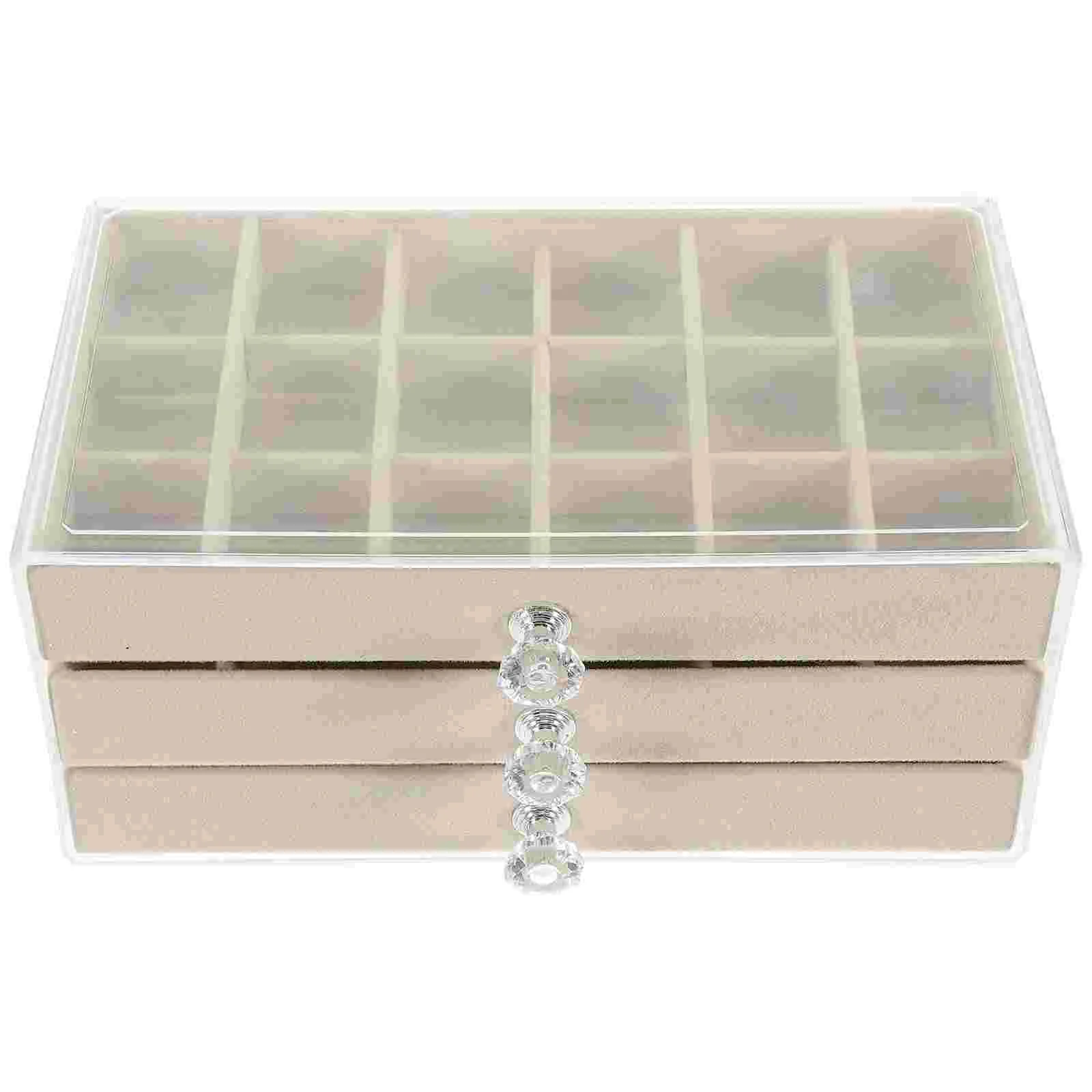 Drawer Jewelry Box Large Organizers and Storage Holder Container Earring Trinket Case Boxes Portable Jewlery
Drawer Jewelry Box Large Organizers and Storage Holder Container Earring Trinket Case Boxes Portable Jewlery