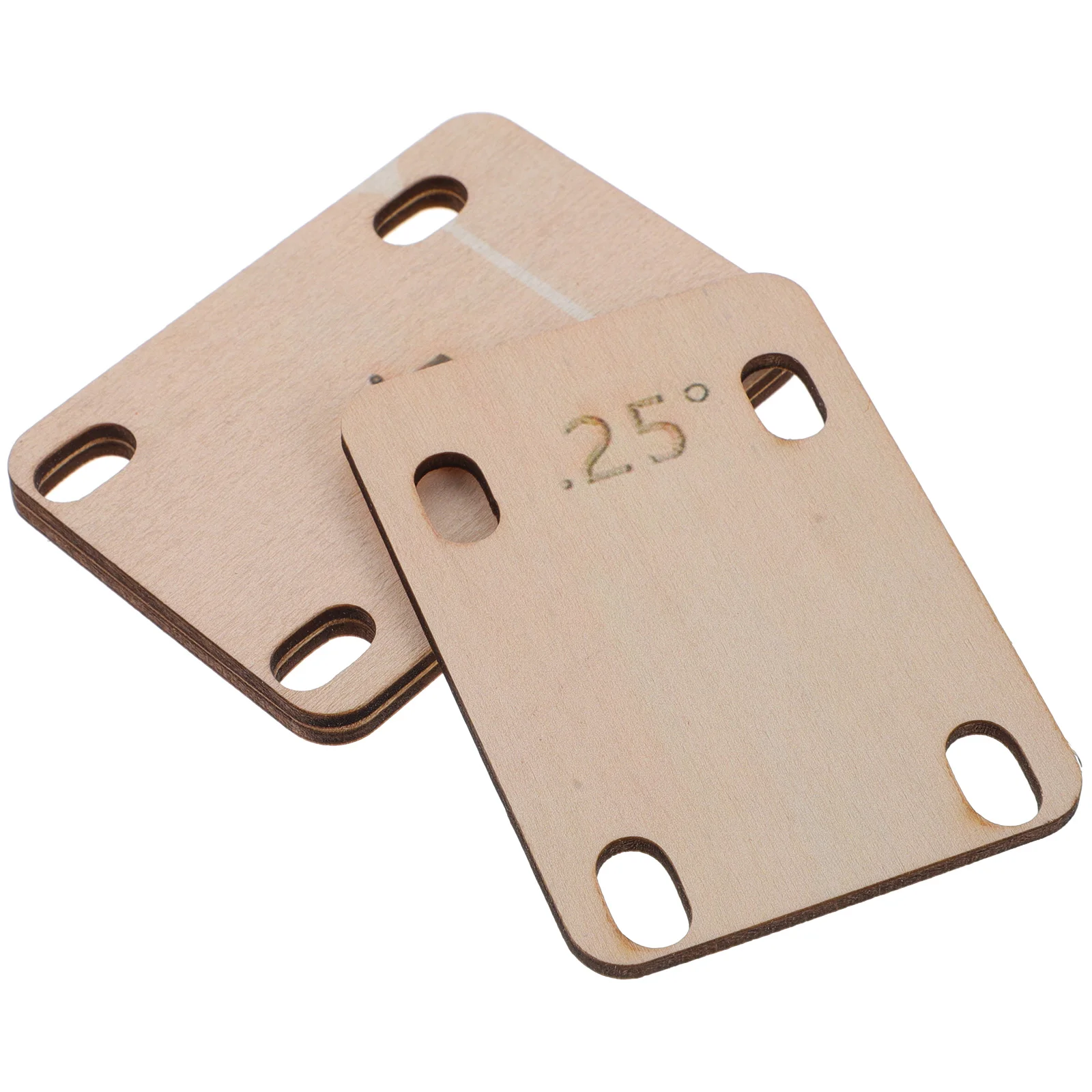 3 Pcs Guitar Neck Spacer Wood Shims Bass Thickness Heightening Gasket Parts Replace
3 Pcs Guitar Neck Spacer Wood Shims Bass Thickness Heightening Gasket Parts Replace