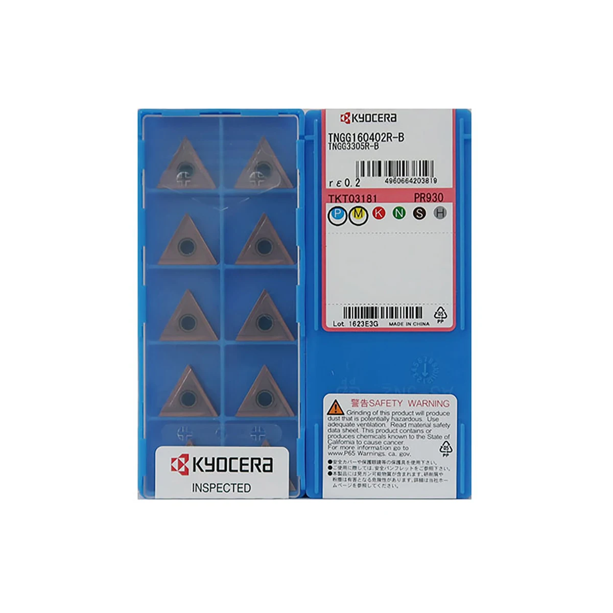 Kyocer a 100% Original TNGG TNGG160408R S TNGG160404R TNGG160402R TNGG160402L TNGG160401MFP TN60 Carbide Turning Inserts
Kyocer a 100% Original TNGG TNGG160408R S TNGG160404R TNGG160402R TNGG160402L TNGG160401MFP TN60 Carbide Turning Inserts
