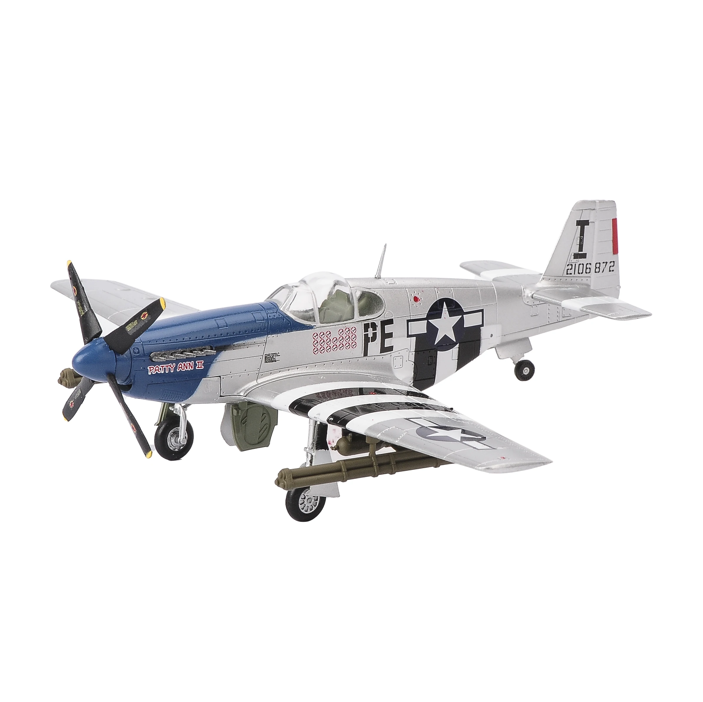 1/72 Table Top Decoration of P-51B Mustang Plane Model of US Military in Worl Kids Toys For Collection
1/72 Table Top Decoration of P-51B Mustang Plane Model of US Military in Worl Kids Toys For Collection