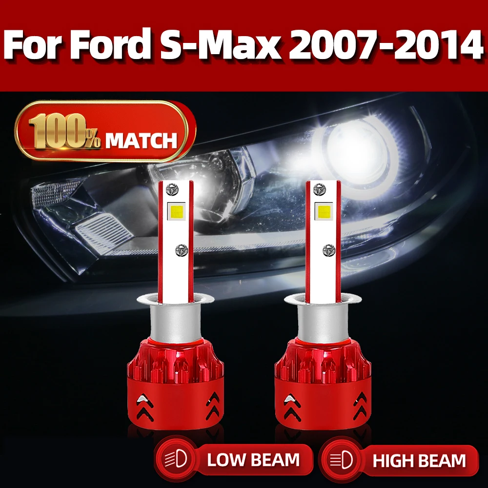 H1 Canbus Led Lamp Car Headlight Bulb 120W 200000LM Car Light 12V 6000K For Ford S-Max 2007 2008 2009 2010 2011 2012 2013 2014
H1 Canbus Led Lamp Car Headlight Bulb 120W 200000LM Car Light 12V 6000K For Ford S-Max 2007 2008 2009 2010 2011 2012 2013 2014