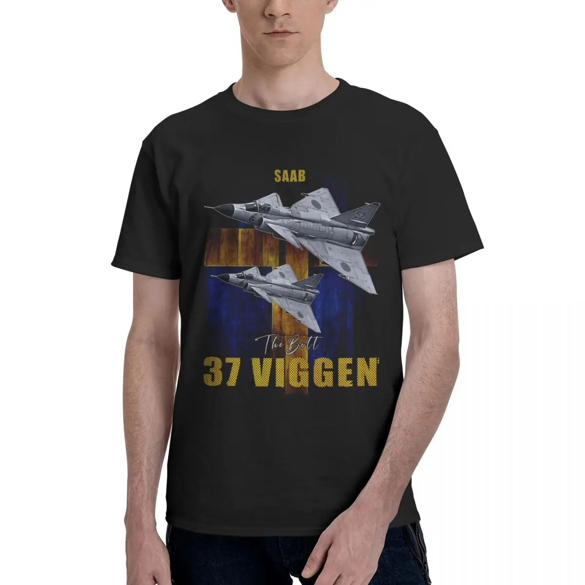 Мужская хлопковая футболка 37 Viggen, одежда SAAB-Aircraft 90-х, Винтажная футболка в стиле Харадзюку, мужские летние топы из 100% хлопка
Мужская хлопковая футболка 37 Viggen, одежда SAAB-Aircraft 90-х, Винтажная футболка в стиле Харадзюку, мужские летние топы из 100% хлопка