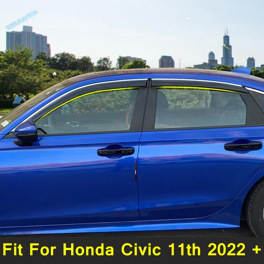 Auto Modification Accessories Fit For Honda Civic 11th 2022 2023 Window Wind Visor Moulding Awnings Shield Rain Guard Cover
Auto Modification Accessories Fit For Honda Civic 11th 2022 2023 Window Wind Visor Moulding Awnings Shield Rain Guard Cover