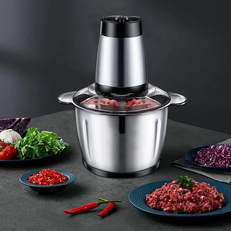 Электрический измельчитель для мяса из нержавеющей стали, многофункциональный измельчитель для овощей, комбайн, измельчитель, машинка для нарезки овощей, USB Kitc
Электрический измельчитель для мяса из нержавеющей стали, многофункциональный измельчитель для овощей, комбайн, измельчитель, машинка для нарезки овощей, USB Kitc