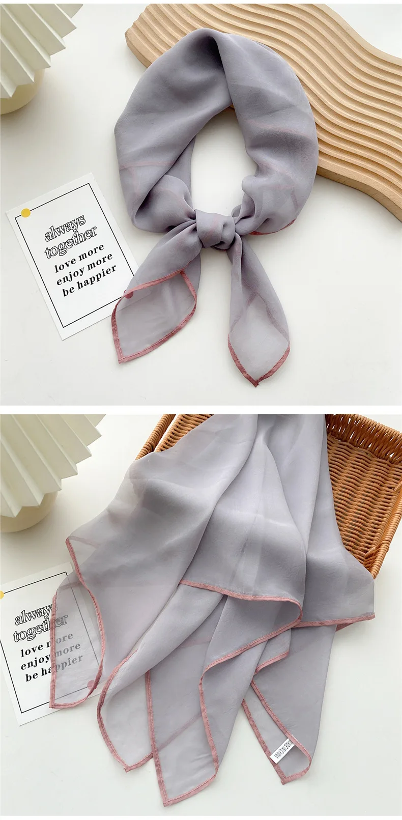 Solid Color Handkerchief Silk Neck Scarves For Women Small Shawls and Wraps Bandana Head Scarfs Square Hairband Hijab Scarf 70cm 6 Mallzona Sd12e3303037a4b69ada4ba4c2f4ed016C Solid Color Handkerchief Silk Neck Scarves For Women Small Shawls and Wraps Bandana Head Scarfs Square Hairband Hijab Scarf 70cm Mallzona