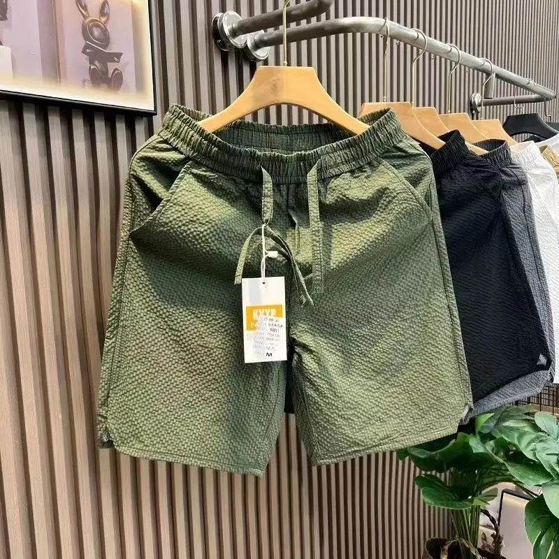 Men Beach Shorts Lightweight Short Pants Sweatpants Running Fitness Shorts Quick-drying Elastic Waist Solid Men Clothing New
Men Beach Shorts Lightweight Short Pants Sweatpants Running Fitness Shorts Quick-drying Elastic Waist Solid Men Clothing New