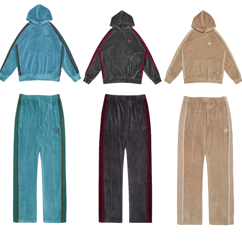 Velvet Needles Hoodie Butterfly Embroidered High Street Solid Color Sweatshirt Men Women Casual Loose High Quality Tracksuit
Velvet Needles Hoodie Butterfly Embroidered High Street Solid Color Sweatshirt Men Women Casual Loose High Quality Tracksuit